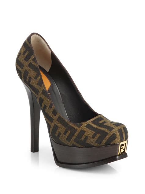 new fendi heels|Fendi high heel pumps.